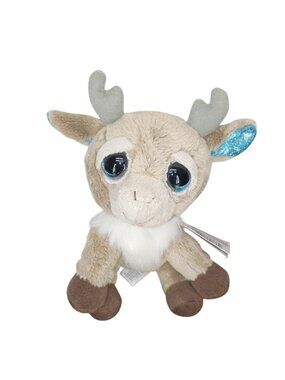 Russ Juniper Deer Plush Toy 7" Stuffed Animal With Sparkly Ears & Tag